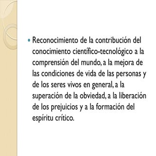 Ciencia y Tecnología