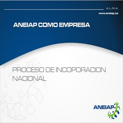 Presentación 3 (ANEIAP como empresa)