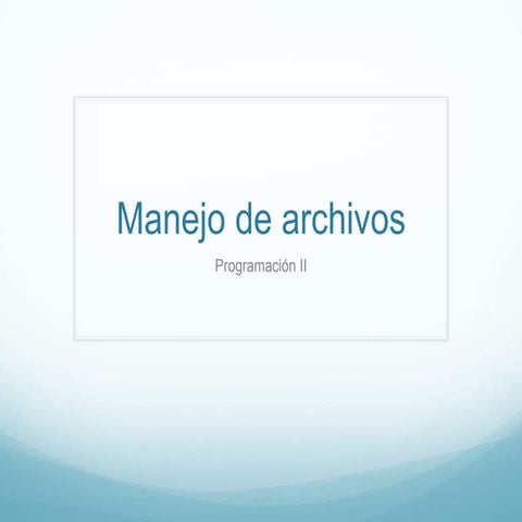 Mapa conceptual archivos en java | DOCX