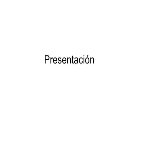 Presentación