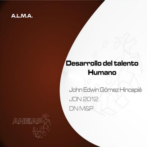 Presentación 4 (Desarrollo del talento humano)