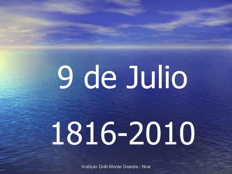 9 De Julio Instituto Grilli Monte Grande