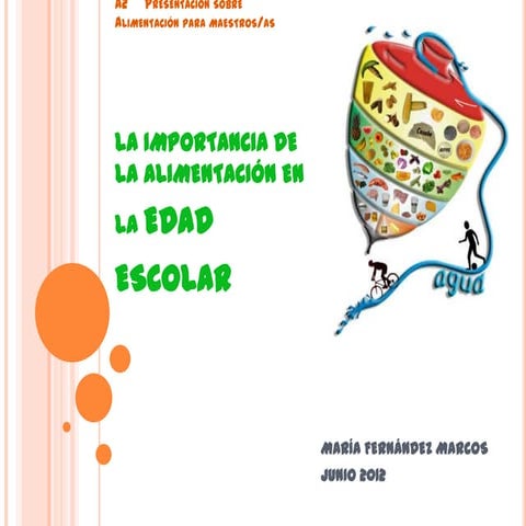 Importancia de la Alimentacion en Etapa Escolar