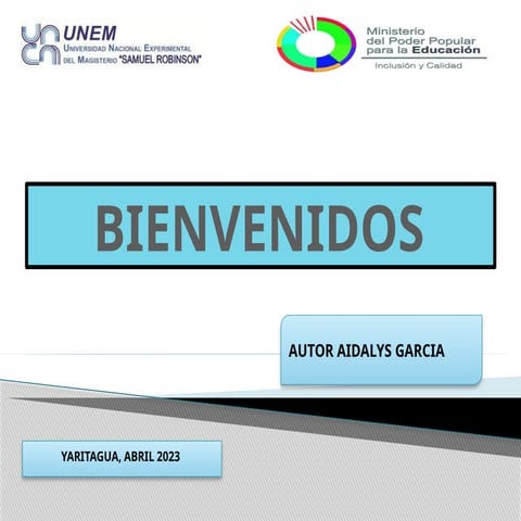Presentación pnfa yaracuy educacion inicial | PPTX