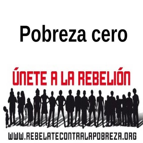 Pobreza Cero