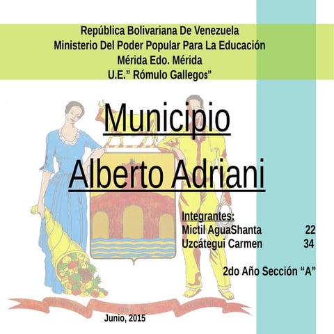Presentación Municipio Alberto Adriani | ODP