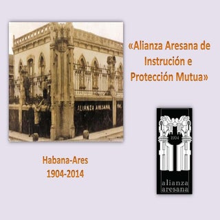 Presentación alianzas aresanas