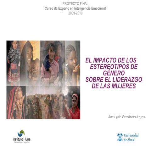 Presentación el impacto de los estereotipos de género sobre el ...