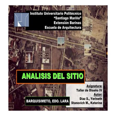 Presentación análisis del sitio