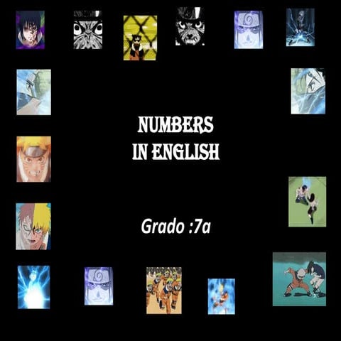 Presentación aprendernumerosingles