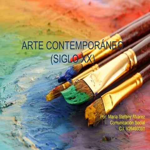 Arte Contemporáneo (siglo XX)