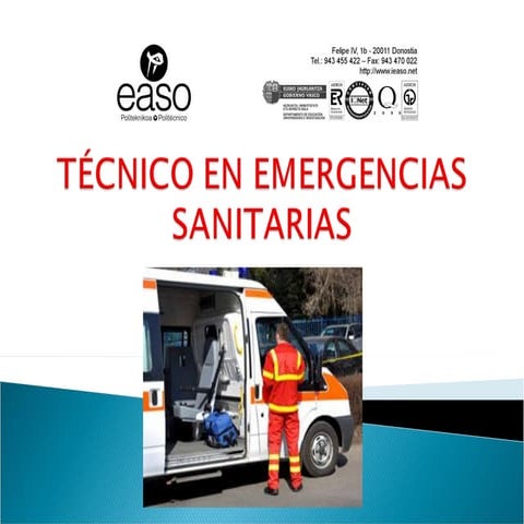 Presentación ciclo emergencias sanitarias