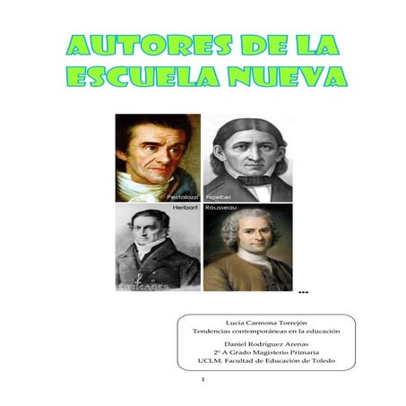 Autores Escuela Nueva