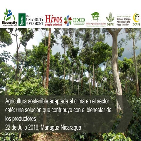 Presentación bioversity international CATIE