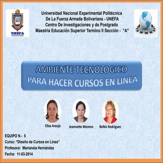 Ambiente Virtual para hacer cursos ...