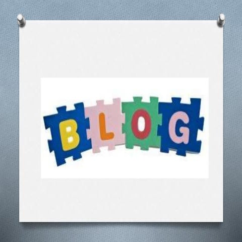 Presentación blog