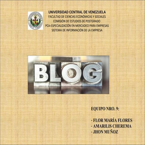 El Blog como Herramienta de Marketing