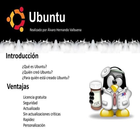 Presentación básica ubuntu