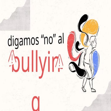 Presentación contra el bullying para alumnado de 1 eso
