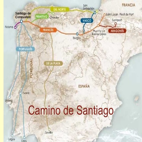 Presentación camino de santiago