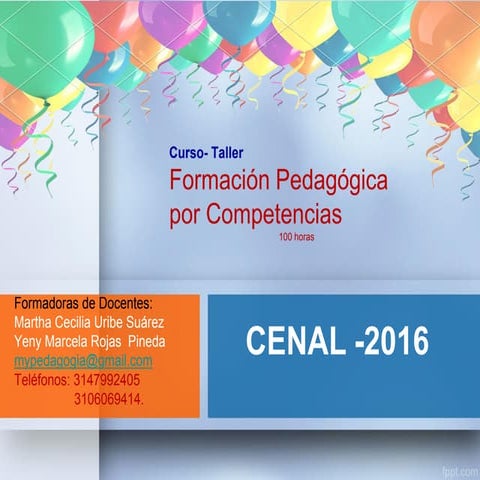 Presentación cenal