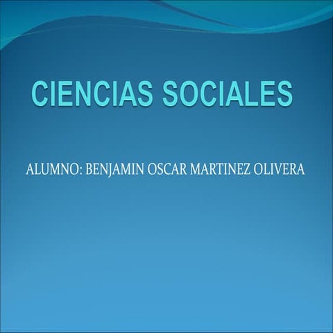 Presentacin ciencias sociales