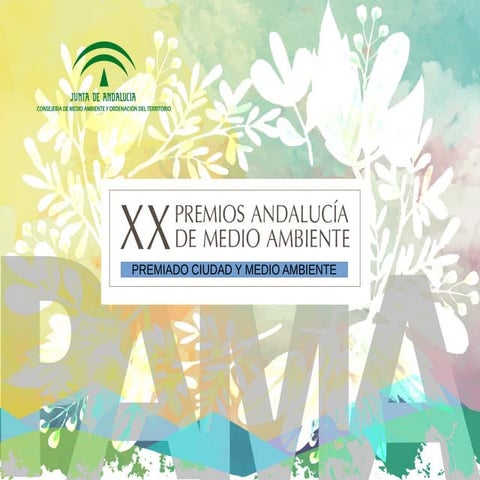 Resumen de méritos del ganador de la modalidad 'Ciudad y Medio Ambiente 2016'
