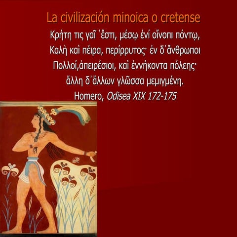 LA CIVILIZACIÓN CRETENSE