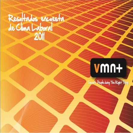 VMN+ Encuesta de Clima 2011