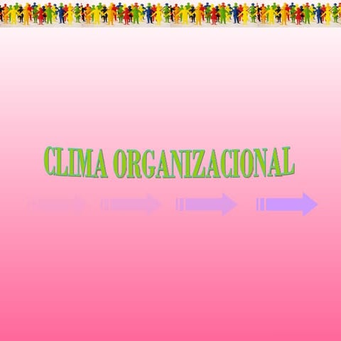 Presentación clima organizacional
