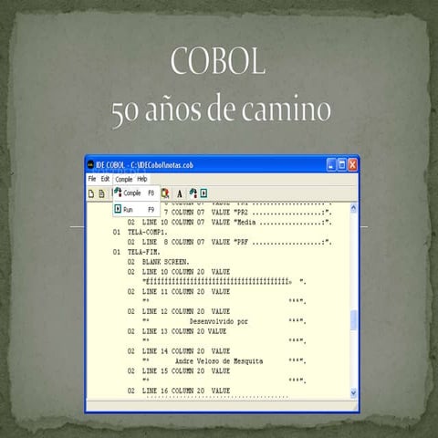 Presentación COBOL | PPTX