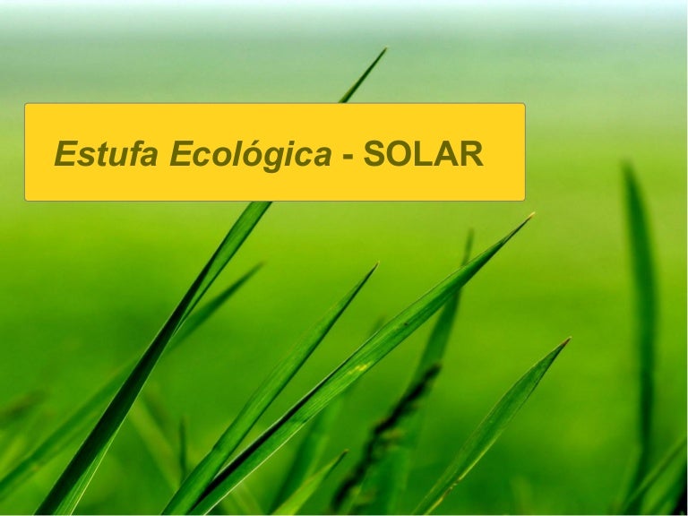 Presentación cocina solar septiembre 2013