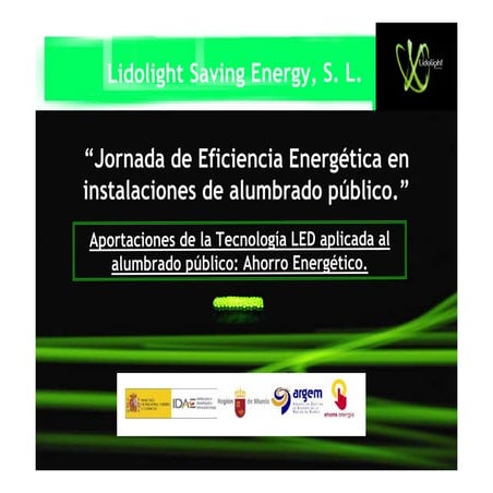 PresentacióN Comercial Lidolight para CETEMMA