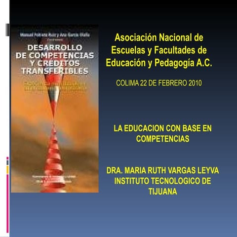 Presentación competencias anefep