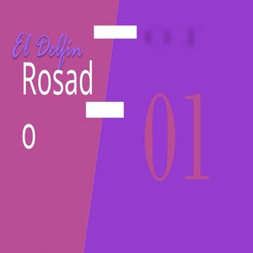 Presentación Comunicación tema el delfin rosado