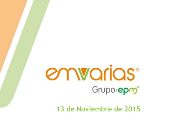 Presentación concejo EMVARIAS