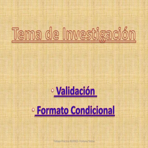 Presentación con diapositivas