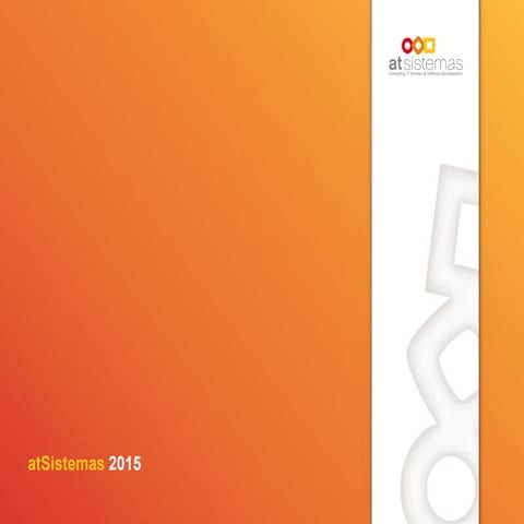 Presentación corporativa atSistemas 2015