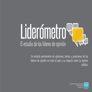 Liderómetro: El estudio de los líde...