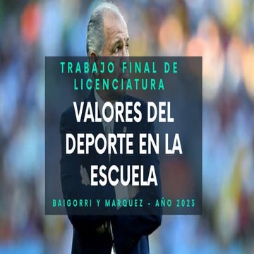 Valores del deporte en la escuela | PDF