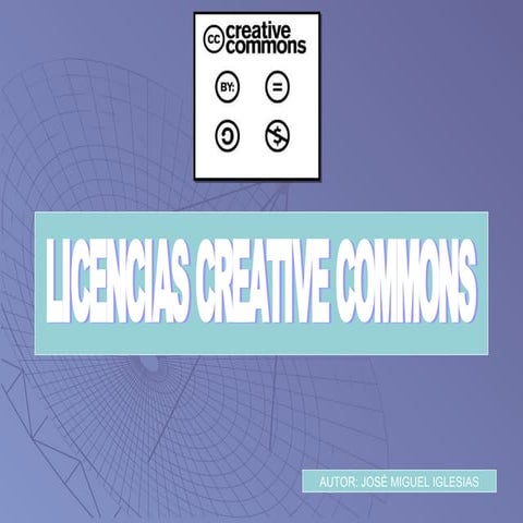 Presentación Creative Commons JMI