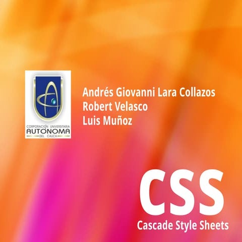 Presentación css