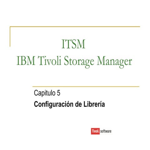Presentación curso itsm cap5