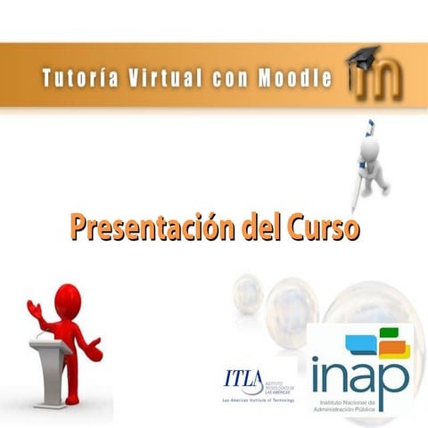 Presentación curso tutoría virtual con moodle 2016