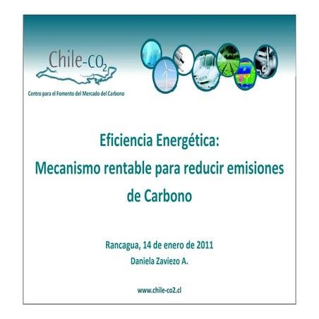 Mecanismo rentable para reducir emisiones de carbono