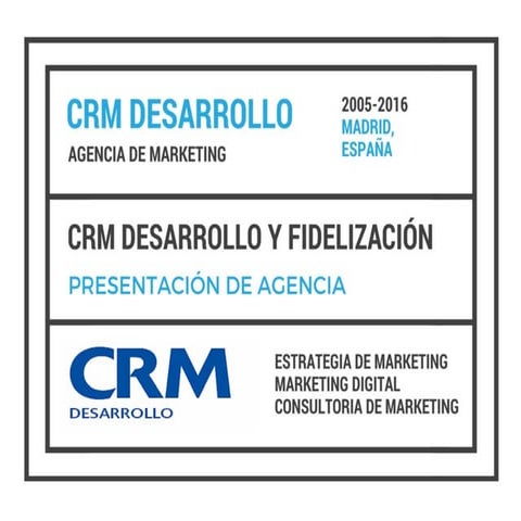 Presentación de Agencia 2016 (Creatividad Digital)