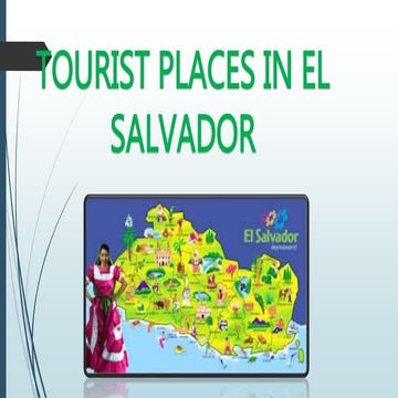 Tourist places of El Salvador
