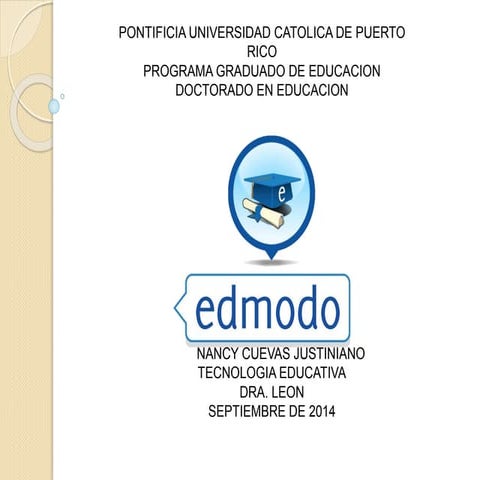 Presentación de edmodo