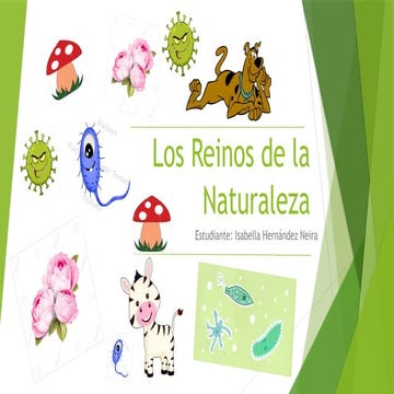 presentación de estudiantes sobre Los reinos de la naturaleza.pptx