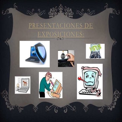 Presentación de exposisiones